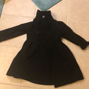 Black Double-Breasted Peacoat 🍉 4/$20